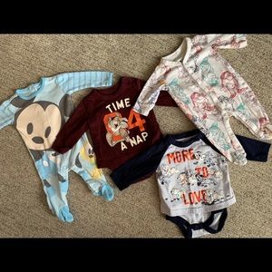 Baby Boy Clothes Bundle - Disney / Gap (0-3Mo.)